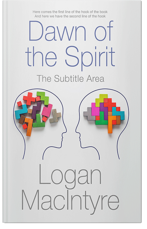 Front view of Premade Health & Mind & Body Book Cover - Gallery