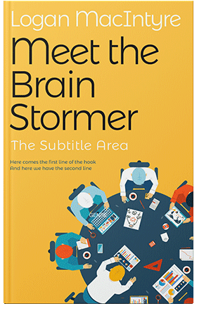 Pre Made Book Cover Bright Sun