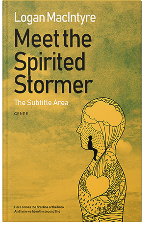 Premade Book Cover Old Gold