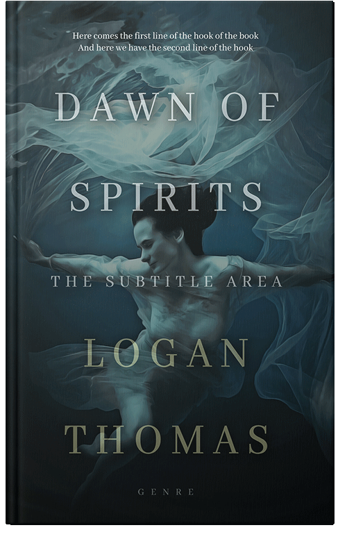 Front view of Premade Mystery & Thriller & Suspense Book Cover - Te Papa Green