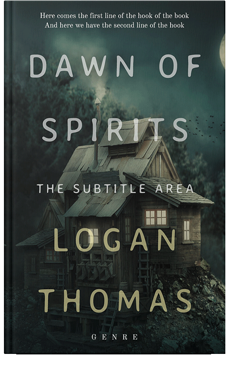 Front view of Outer Space #6181 - Premade Fantasy Book Cover