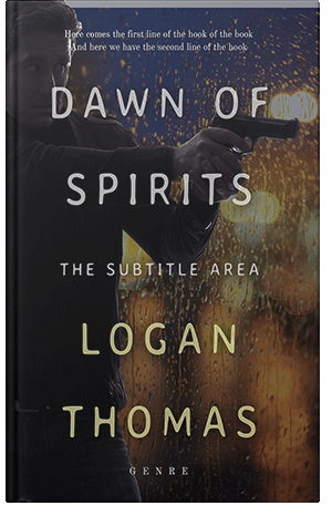 Premade Book Cover Thunder