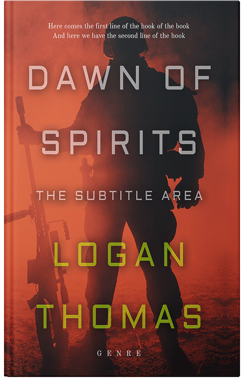 Front view of Premade Mystery & Thriller & Suspense Book Cover - Tuscany