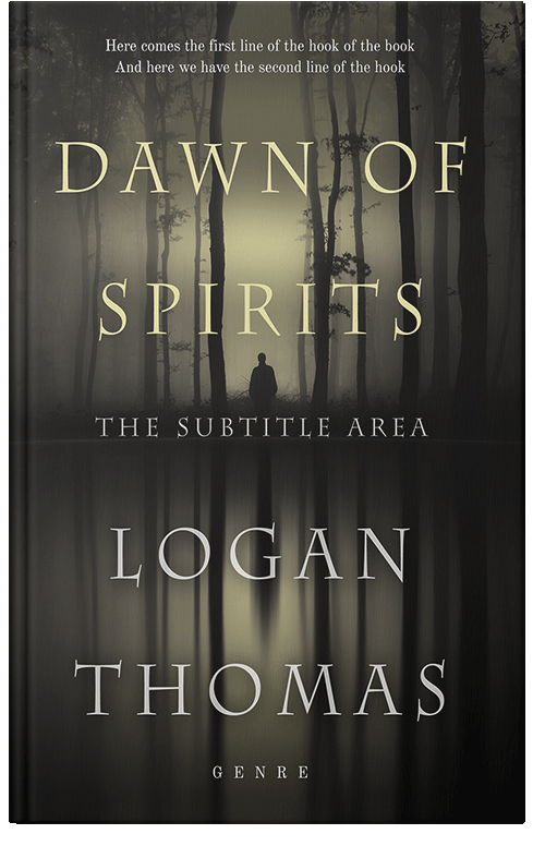 Front view of Premade Mystery & Thriller & Suspense Book Cover - Dune