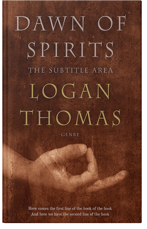 Front view of Premade Religion & Spirituality Book Cover - Cioccolato