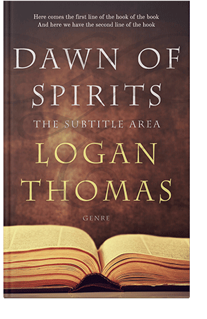 Pre Made Book Cover Cowboy