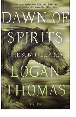 Pre Made Book Cover Judge Gray