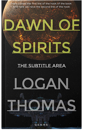 Pre Made Book Cover Green Smoke