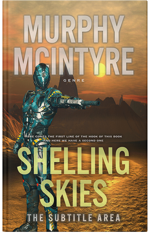 Front view of Premade Science Fiction Book Cover - Driftwood