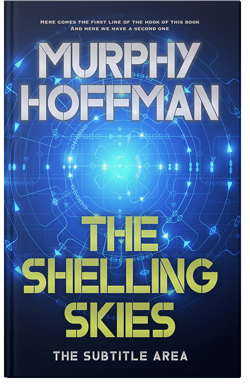 Front view of Premade Science Fiction Book Cover - Green Mist