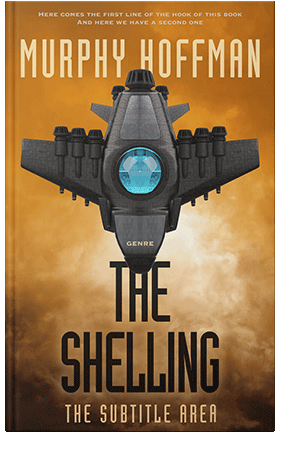 Pre Made Book Cover Copper