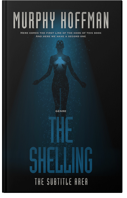 Front view of Premade Science Fiction Book Cover - Black Pearl