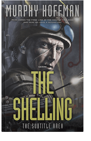 Pre Made Book Cover Shark