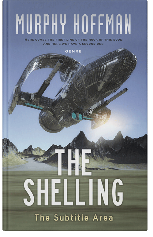 Front view of Premade Science Fiction Book Cover - Nevada