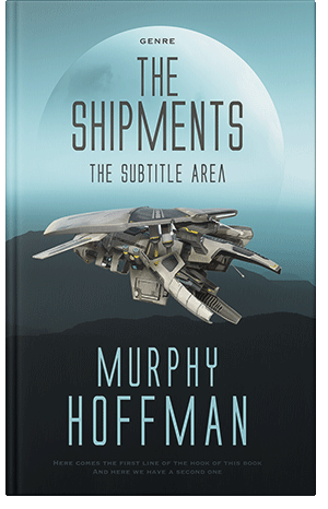 Premade Book Cover Shark