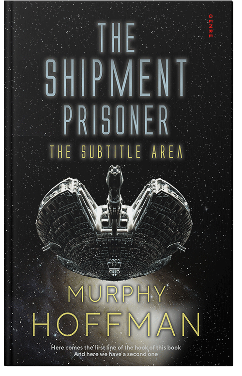 Front view of Premade Science Fiction Book Cover - Cod Gray