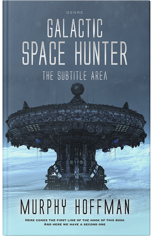 Front view of Premade Science Fiction Book Cover - Fiord