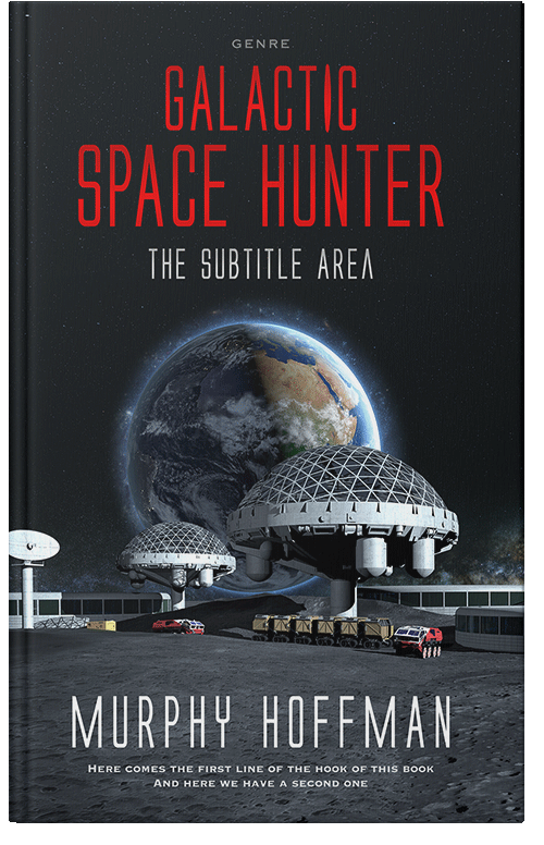 Front view of Premade Science Fiction Book Cover - Bunker