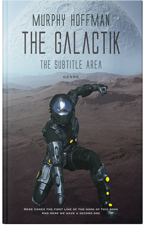 Front view of Premade Science Fiction Book Cover - Gravel