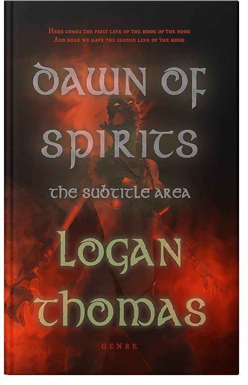 Front view of Premade Fantasy Book Cover - Sambuca