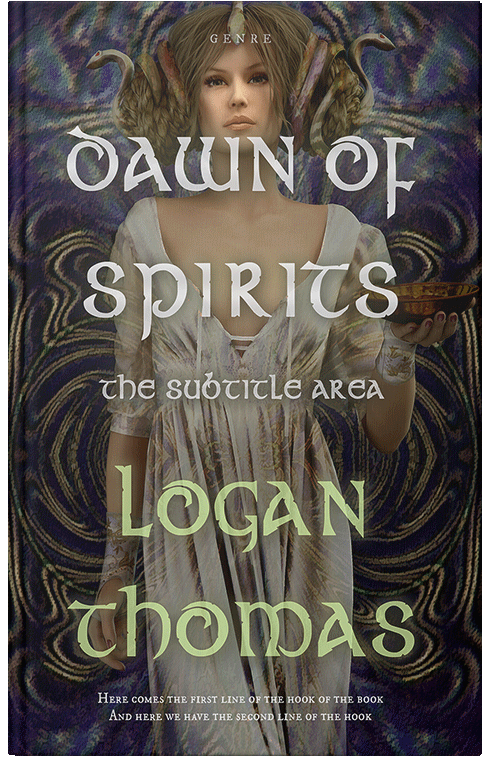 Front view of Premade Fantasy Book Cover - Dune