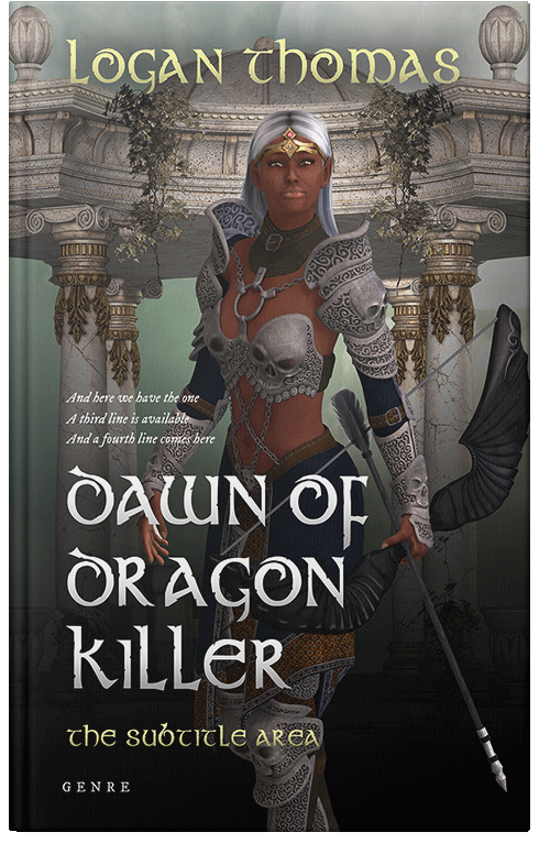 Front view of Premade Fantasy Book Cover - Dune