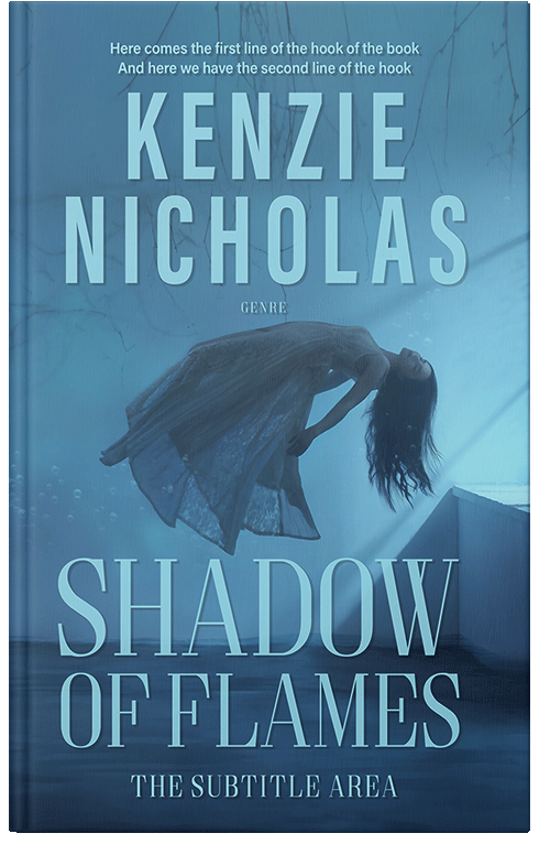 Front view of Premade Surreal Book Cover - Calypso