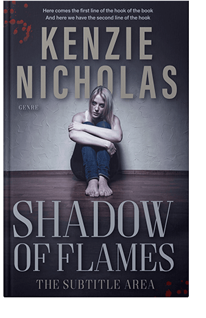 Pre Made Book Cover Steel Gray