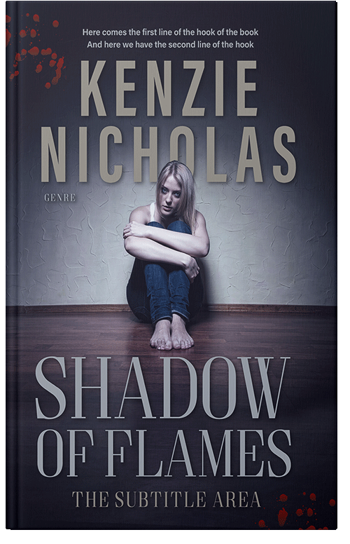 Front view of Premade Health & Mind & Body Book Cover - Steel Gray