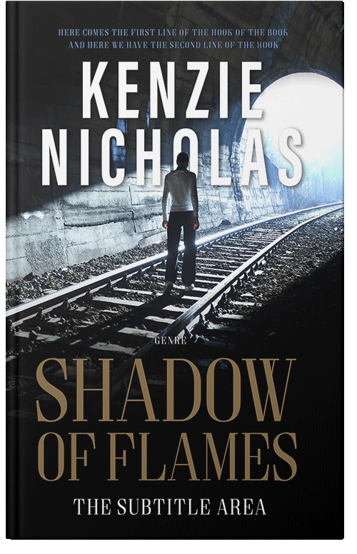 Front view of Premade Mystery & Thriller & Suspense Book Cover - Pumice