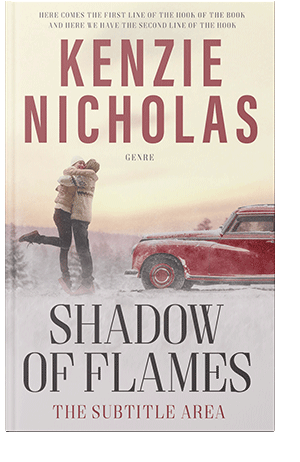 Pre Made Book Cover Dawn Pink