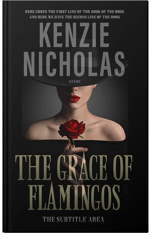 Front view of Premade Romance Book Cover - Donkey Brown