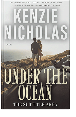 Pre Made Book Cover Taupe