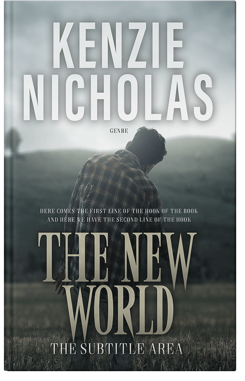 Front view of Premade Horror Book Cover - Cape Cod