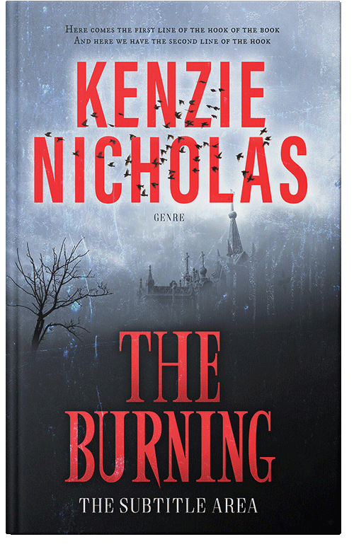 Front view of Premade Horror Book Cover - Casper