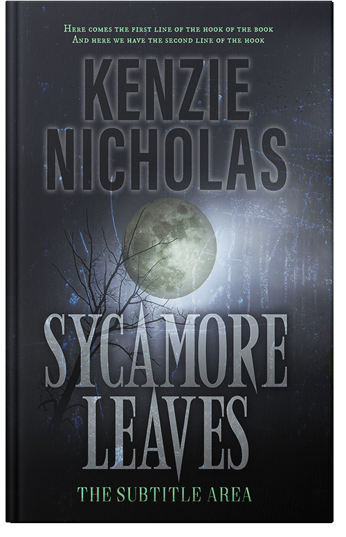 Front view of Premade Mystery & Thriller & Suspense Book Cover - Shark