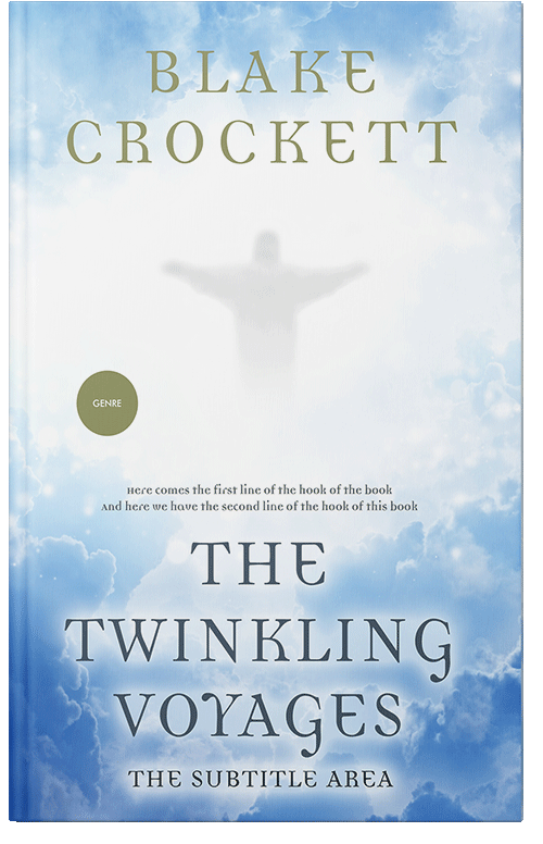 Front view of Premade Religion & Spirituality Book Cover - Link Water