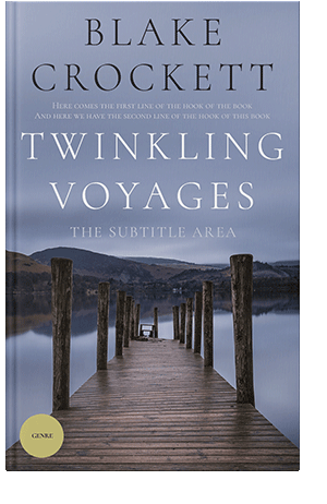 Pre Made Book Cover Manatee