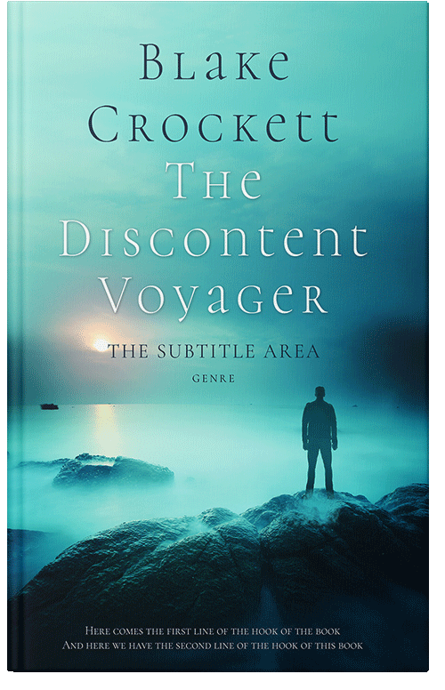 Front view of Premade Literary Fiction Book Cover - Downy