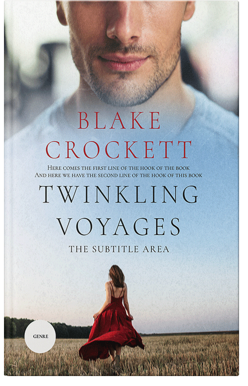 Front view of Premade Romance Book Cover - Geyser