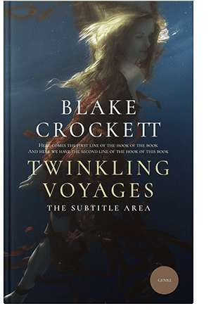 Pre Made Book Cover Mirage