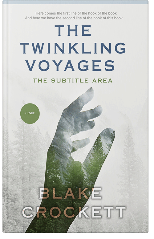 Front view of Premade Environment & Ecology Book Cover - Desert Storm