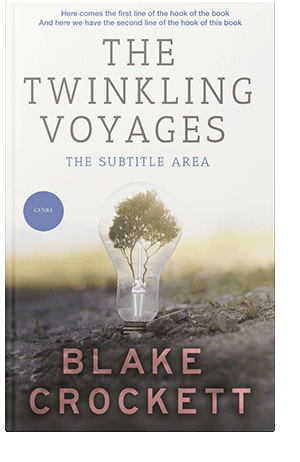 Pre Made Book Cover Pampas