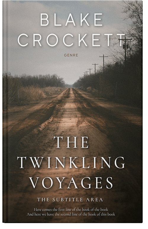 Front view of Premade Action & Adventure Book Cover - Birch