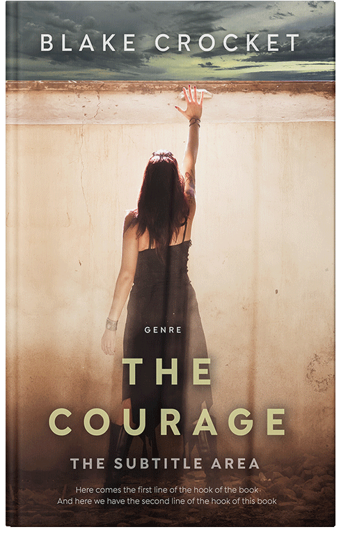 Front view of Premade Mystery & Thriller & Suspense Book Cover - Cocoa Brown