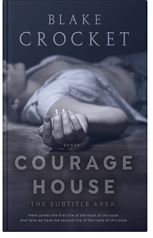 Premade Book Cover Ebony Clay