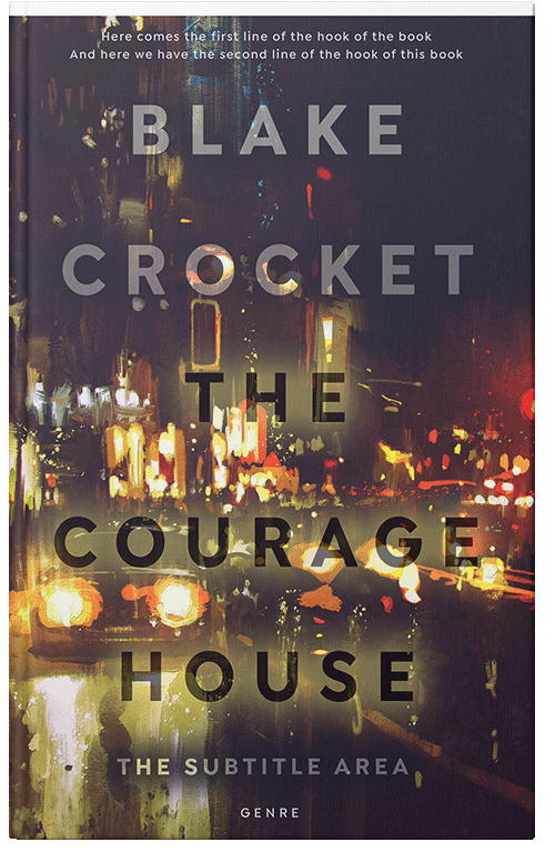 Front view of Premade Mystery & Thriller & Suspense Book Cover - Thunder