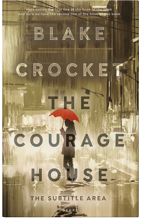 Front view of Premade Mystery & Thriller & Suspense Book Cover - Barley Corn