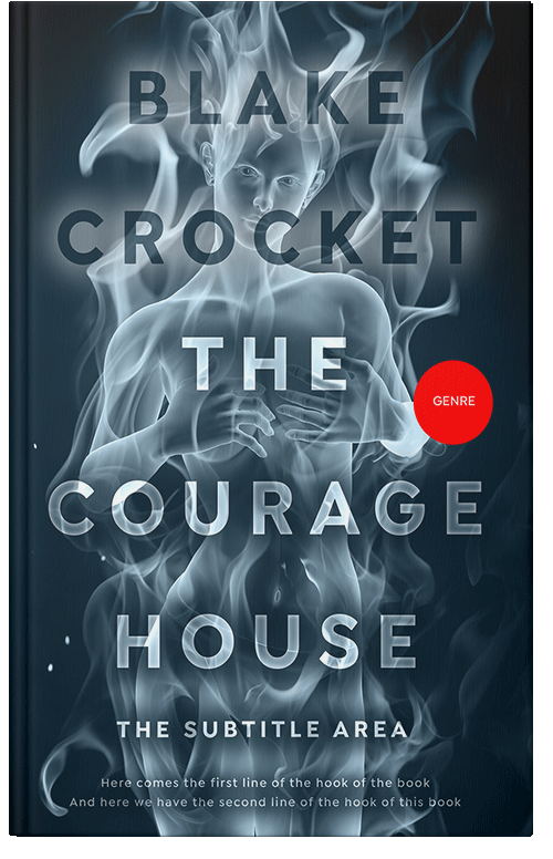 Front view of Premade Mystery & Thriller & Suspense Book Cover - Blue Dianne