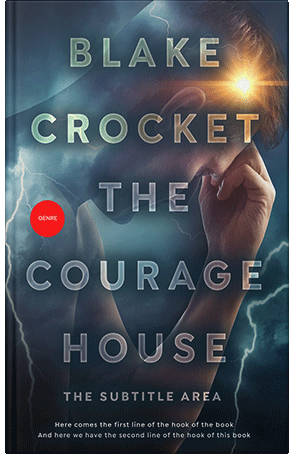 Premade Book Cover Ebony Clay